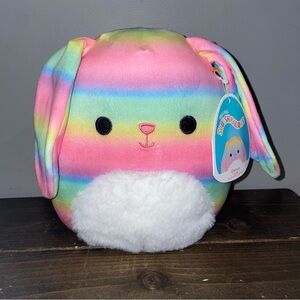 Kellytoy Squishmallow Danya Easter Bunny Fuzzy Belly Floppy Ears Squish